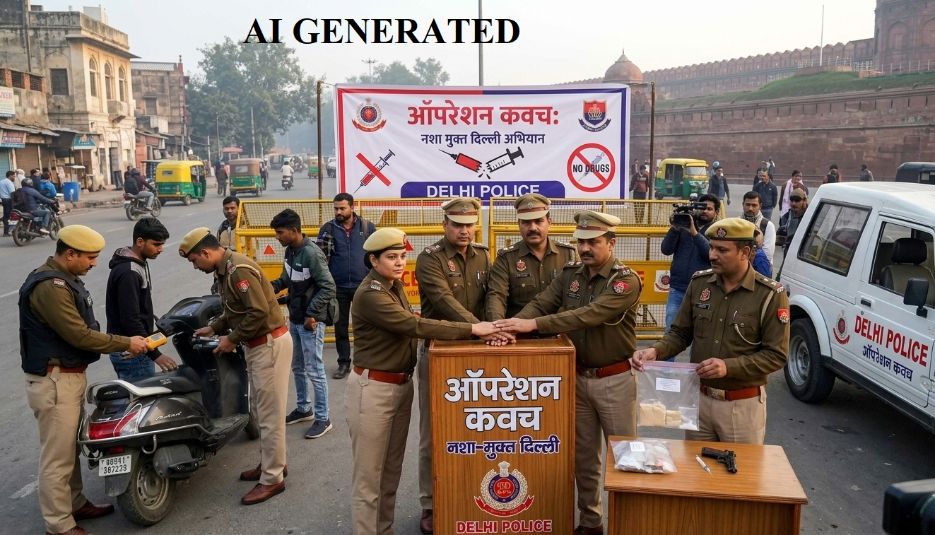 ऑपरेशन कवच: दिल्ली पुलिस ने 17,435 किलो नशीली दवाएं जब्त कीं, 7,134 गिरफ्तार | नित्यानंद राय