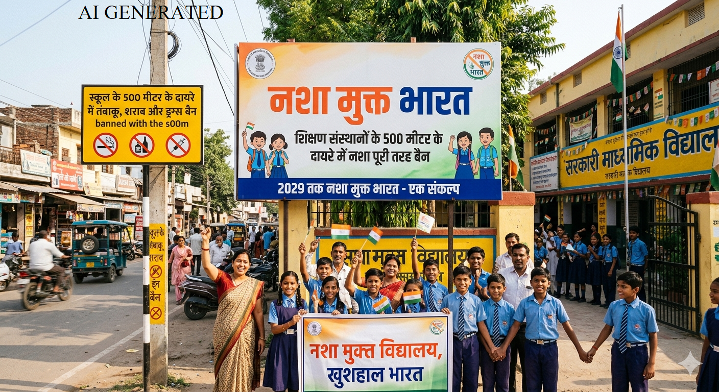 स्कूलों को बनाया जाएगा नशा विरोधी अभियान का केंद्र, राज्यों को निर्देश जारी