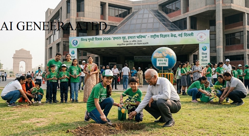 विश्व पृथ्वी दिवस 2026: राष्ट्रीय विज्ञान केंद्र में विशेष कार्यक्रम, अंटार्कटिका पर होगा विज्ञान व्याख्यान
