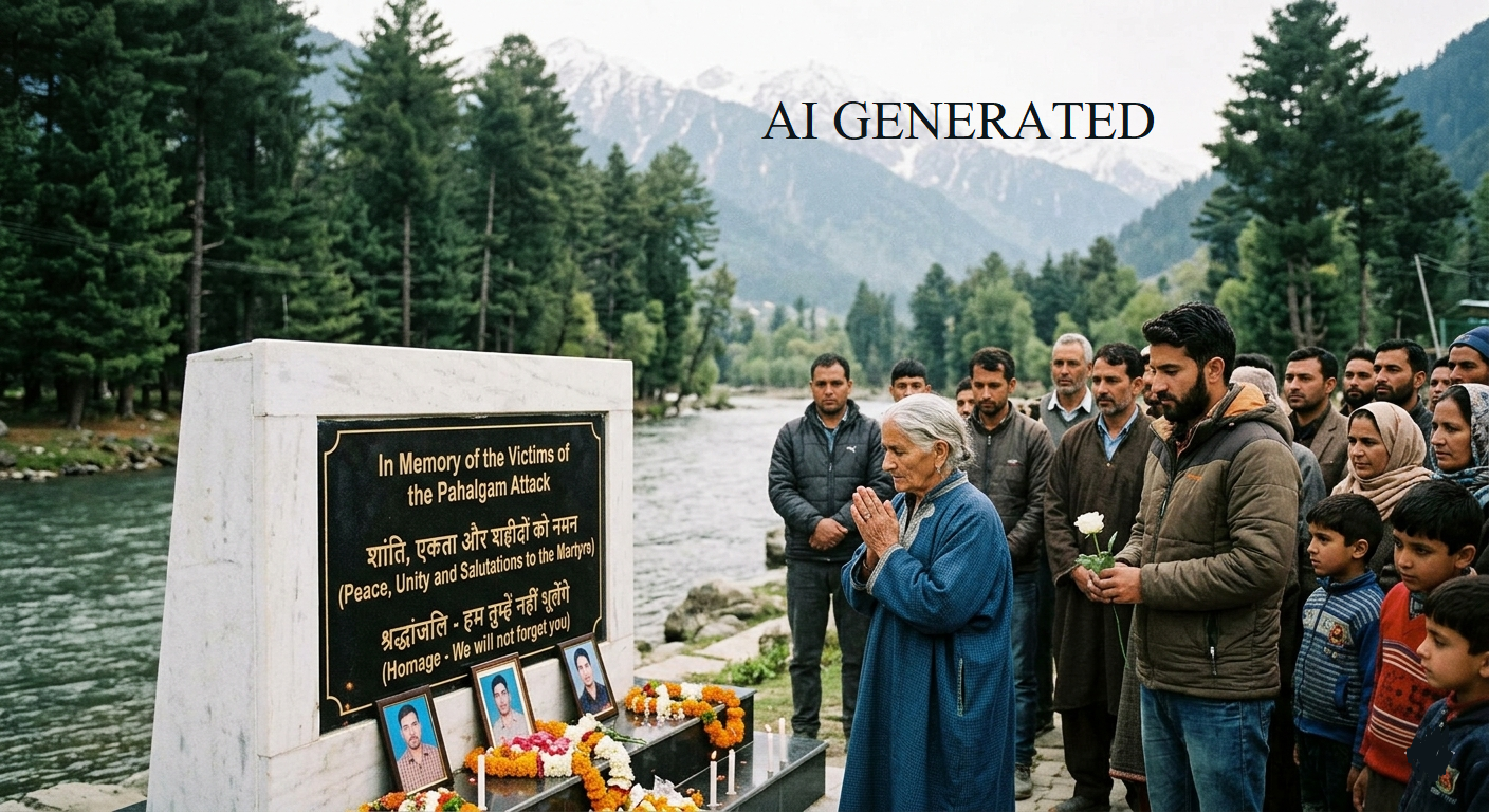 New Delhi/Jammu & Kashmir: First Anniversary of the Pahalgam Terror Attack: Nation Remembers Martyrs, Pledges Solidarity Against Terrorism