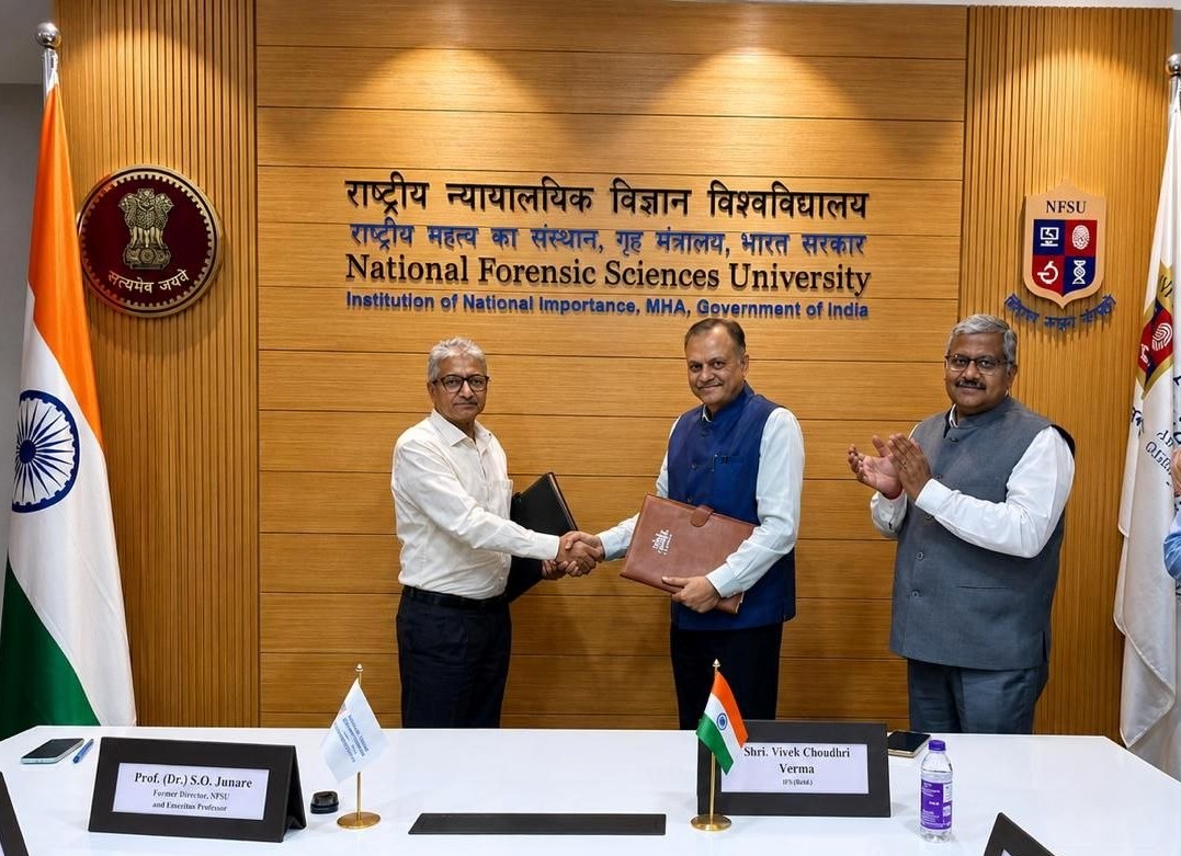 New Delhi: Major Agreement Between UIDAI and NFSU; India's Digital Security to be Further Strengthened