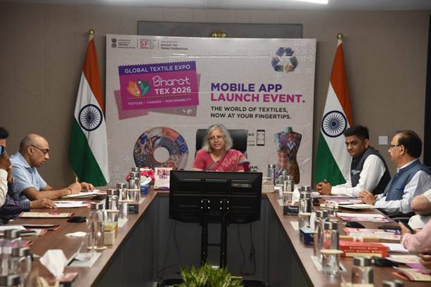 New Delhi: AI-Enabled Mobile App Launched for Bharat Tex 2026; Textile Business to Receive a Digital Boost