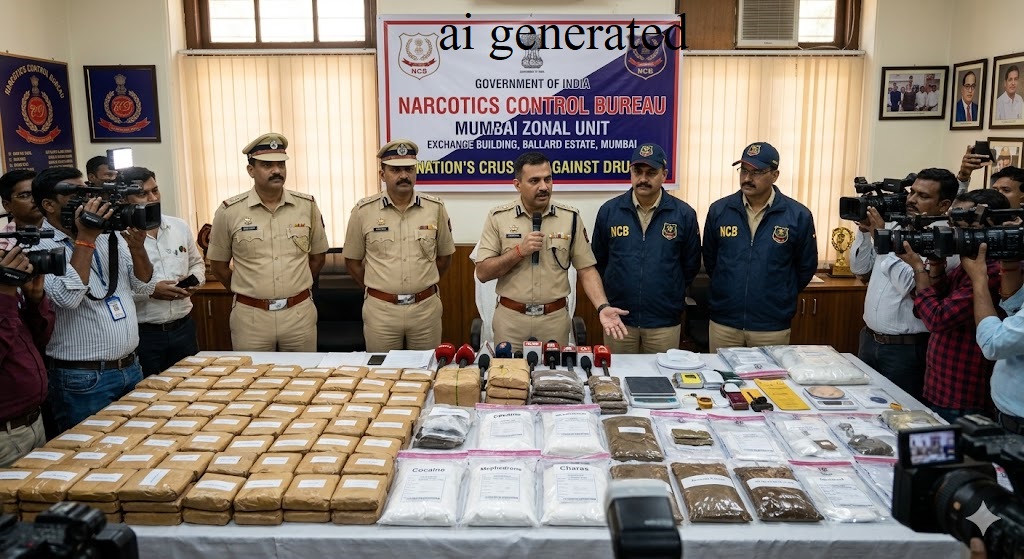 Operation WHITE STRIKE: ₹1,745 करोड़ की कोकीन जब्ती से हिला ड्रग माफिया नेटवर्क!