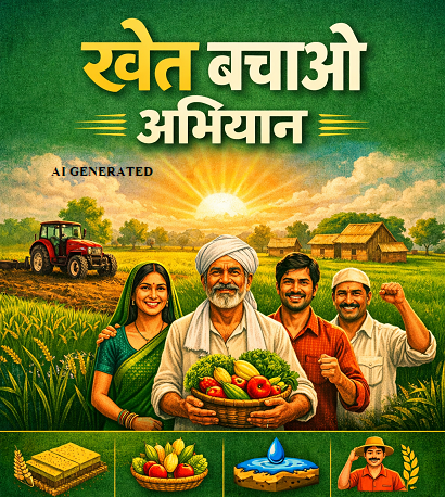 खेत बचाओ अभियान 2026: