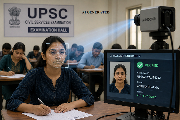 New Delhi: “AI Face Authentication in UPSC Prelims 2026 for the First Time! Cheating Is Now Virtually Impossible!”