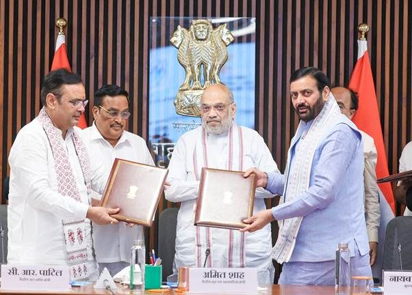 New Delhi: Solution to a 30-year-old water problem—Yamuna water project agreement signed between Rajasthan and Haryana; lakhs of people to benefit.