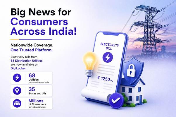 DigiLocker Electricity Bill, DigiLocker Power Bill Download, Digital India, DigiLocker DISCOM Integration, Electricity Bill Online, BSES Bill DigiLocker, Electricity Bill Digital Copy, DigiLocker Services India, Power Distribution Companies India, Digital Utility Services