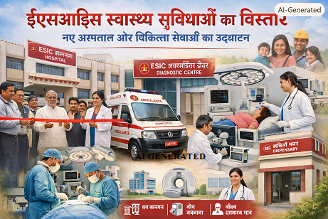 New Delhi: Over 1.12 crore employees have received ESI coverage under the ESIC SPREE 2025 scheme, with 1.38 lakh new employers also joining.