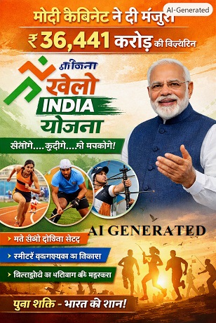 New Delhi: Modi cabinet approves new Khelo India scheme worth Rs 36,441 crore, will give a big boost to preparations for the 2030 Olympics.