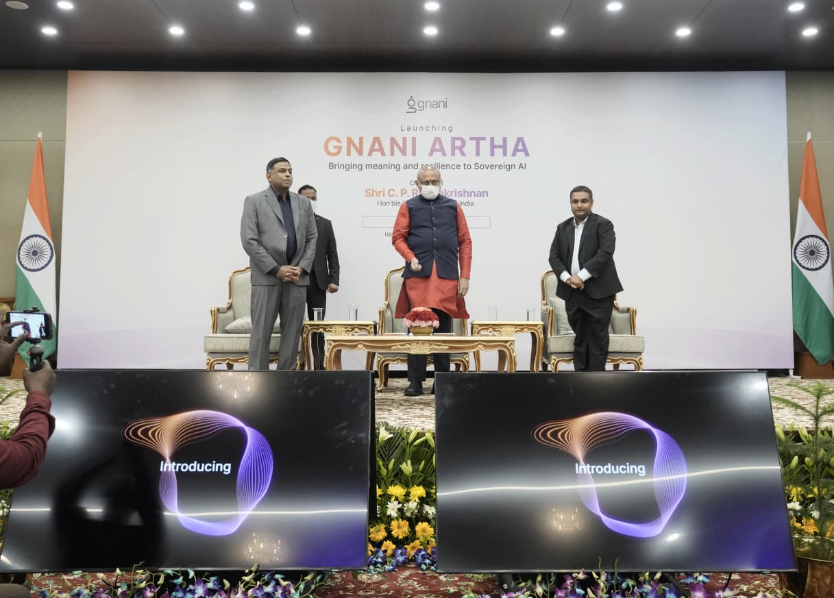 Gyani Earth AI launched: Vice President CP Radhakrishnan said – India has to become a creator of technology