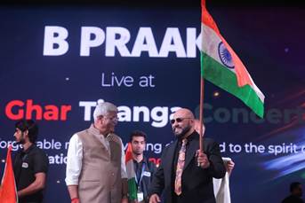 Grand Finale of 'Har Ghar Tiranga' 2026: Bharat Mandapam Resonates with B Praak’s ‘Teri Mitti’