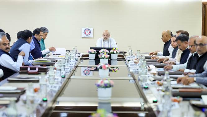National Security Strategy Conference 2026: Amit Shah emphasizes AI-based strategy to tackle terrorism, infiltration, and cybercrime.