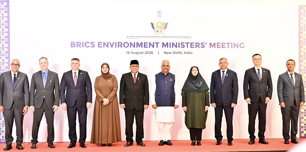 India sends a strong message at the BRICS Environment Ministers' meeting; Bhupender Yadav says development and environment go hand in hand.