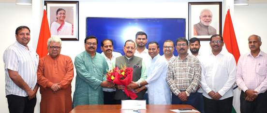 Transformation of India Post: Employee unions praise the government and raise issues with Dr. Jitendra Singh.
