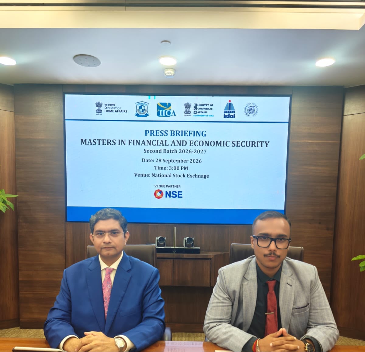 (RRU): Second batch of the Master's program in Financial and Economic Security to commence at Rashtriya Raksha University.