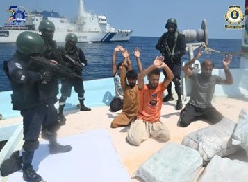 Arabian Sea Drug Bust: Drugs worth ₹3,000 crore seized, 5 Pakistanis arrested.