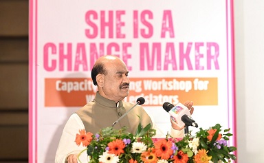 Om Birla's major statement on women's reservation: 33% reservation is a historic necessity.