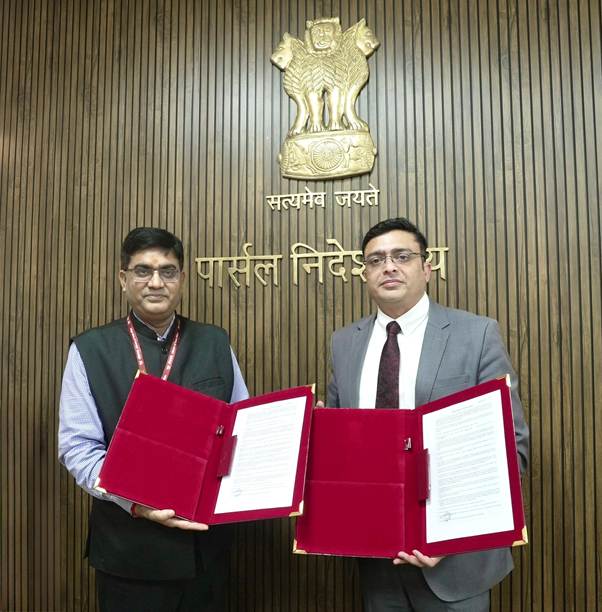 India Post-Blue Dart Agreement: Expansion of parcel delivery from 1.64 lakh post offices.