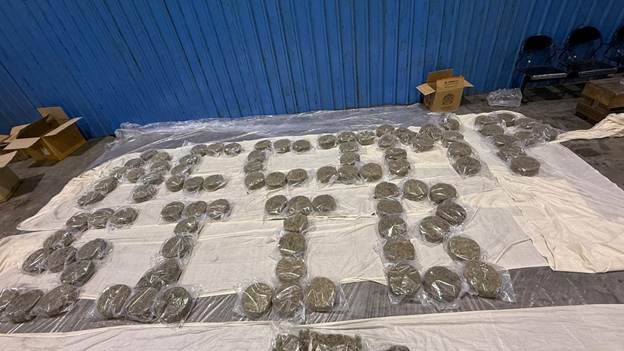 New Custom House, Delhi: 148.67 kg of hydroponic cannabis seized at the air cargo terminal; one person arrested.